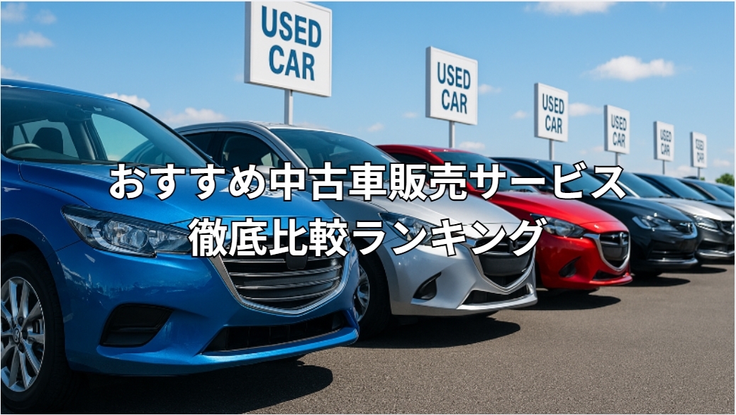 おすすめ中古車販売サービス徹底比較ランキング