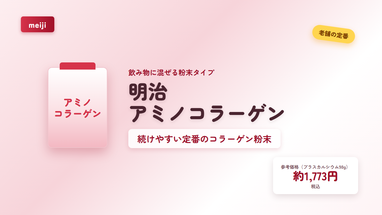 明治アミノコラーゲン